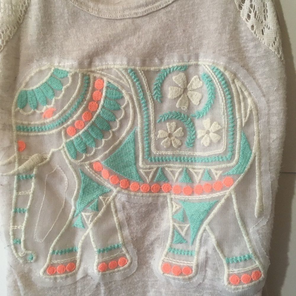 NoBo No Boundaries “White Elephant” BoHo Tank Top